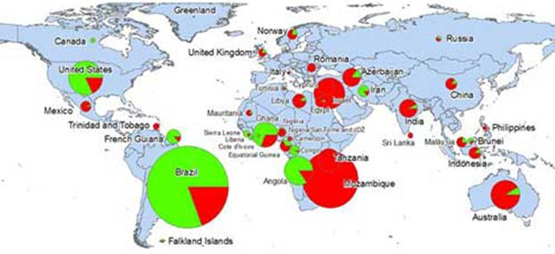 Map Deepwater Shallow Water